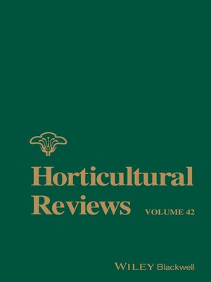 cover image of Horticultural Reviews